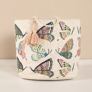 NWT (Replacement Tag) Anthropologie Butterfly Basket
